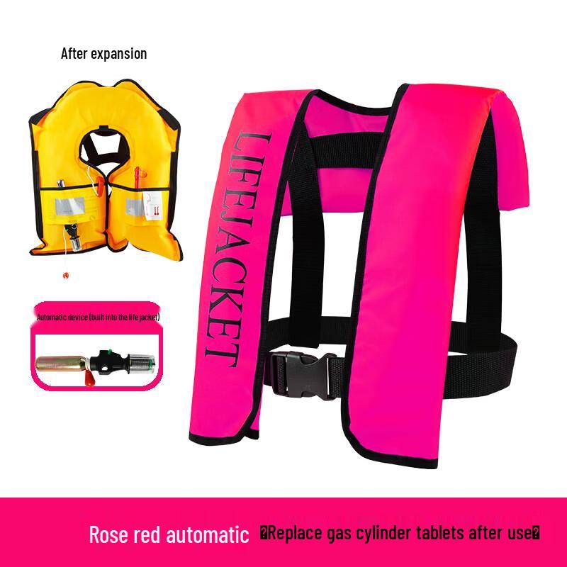 Automatic Inflatable Life Vest for Fishing and Boating