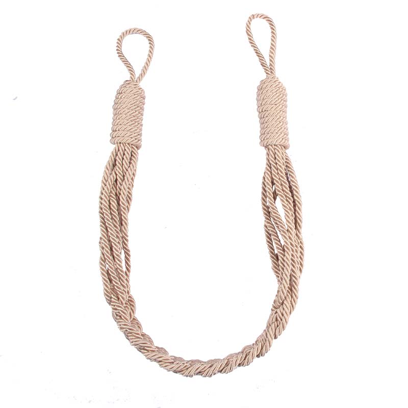 1 pieza de alzapaños de cortina hechos a mano, cuerda tejida DIY, decoración del hogar, soporte para cortinas, alzapaños para ventana, accesorios de habitación