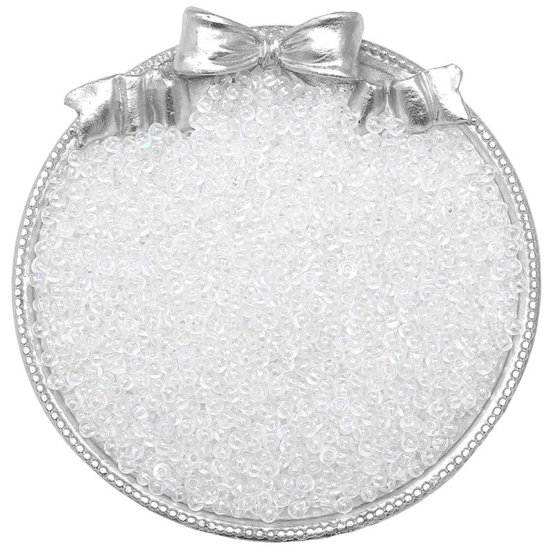 High Quality Glass Seed Beads Illusionary Pearl Light Dyeing Core Beads for Earring Bracelet DIY Jewelry Craft Accessoreis Making