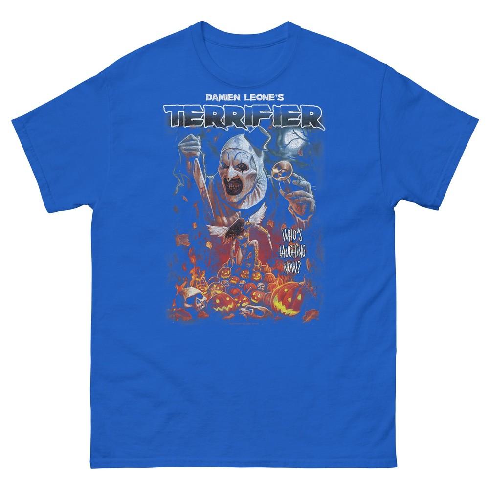 Terrifier Art The Clown Halloween Poster Horror Movie Tshirt