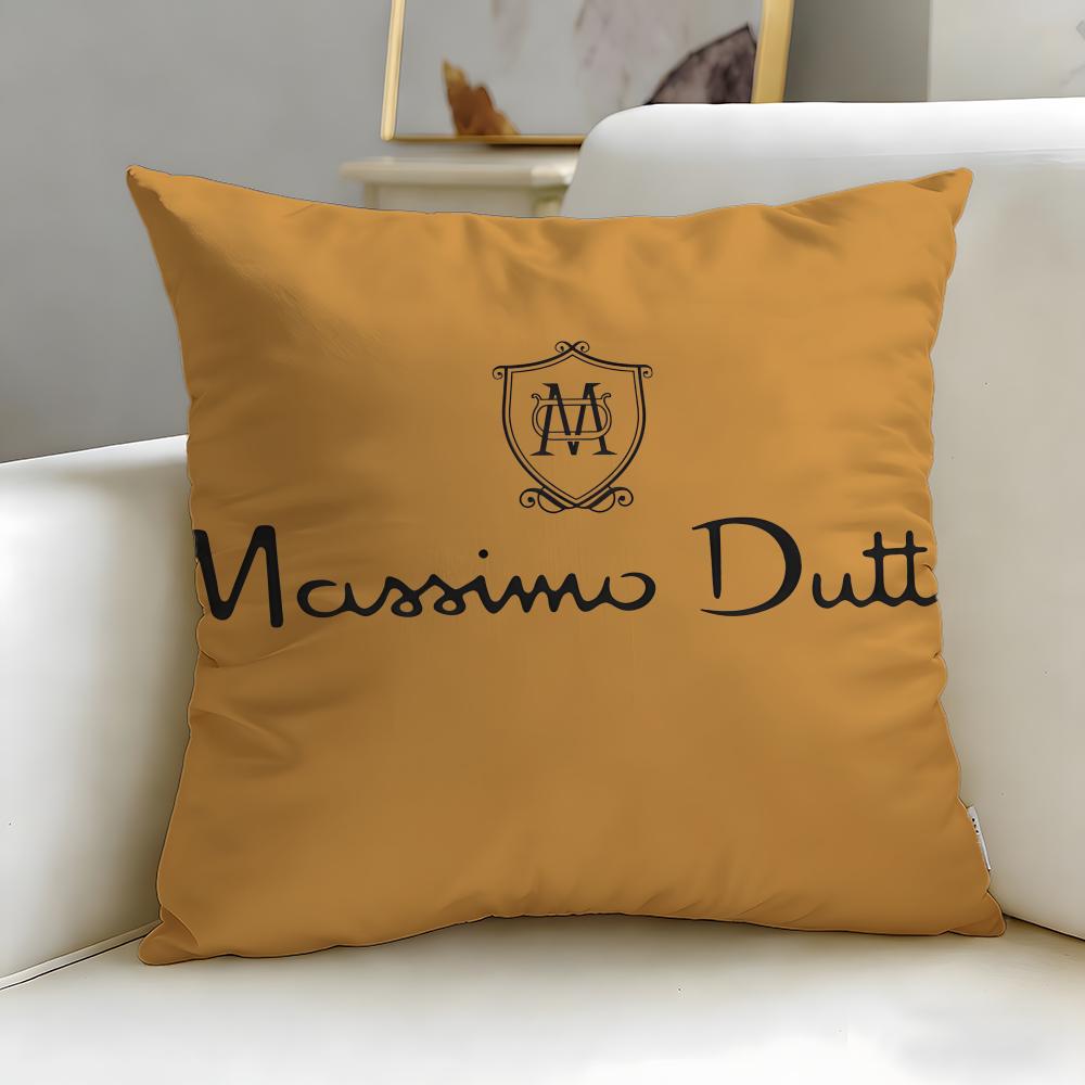 Classic Fashion Brand Massimo Dutti Cushion Cover Soft & Easy-Wash Pillow Case – Versatile for Couch, Bed, Travel and Office