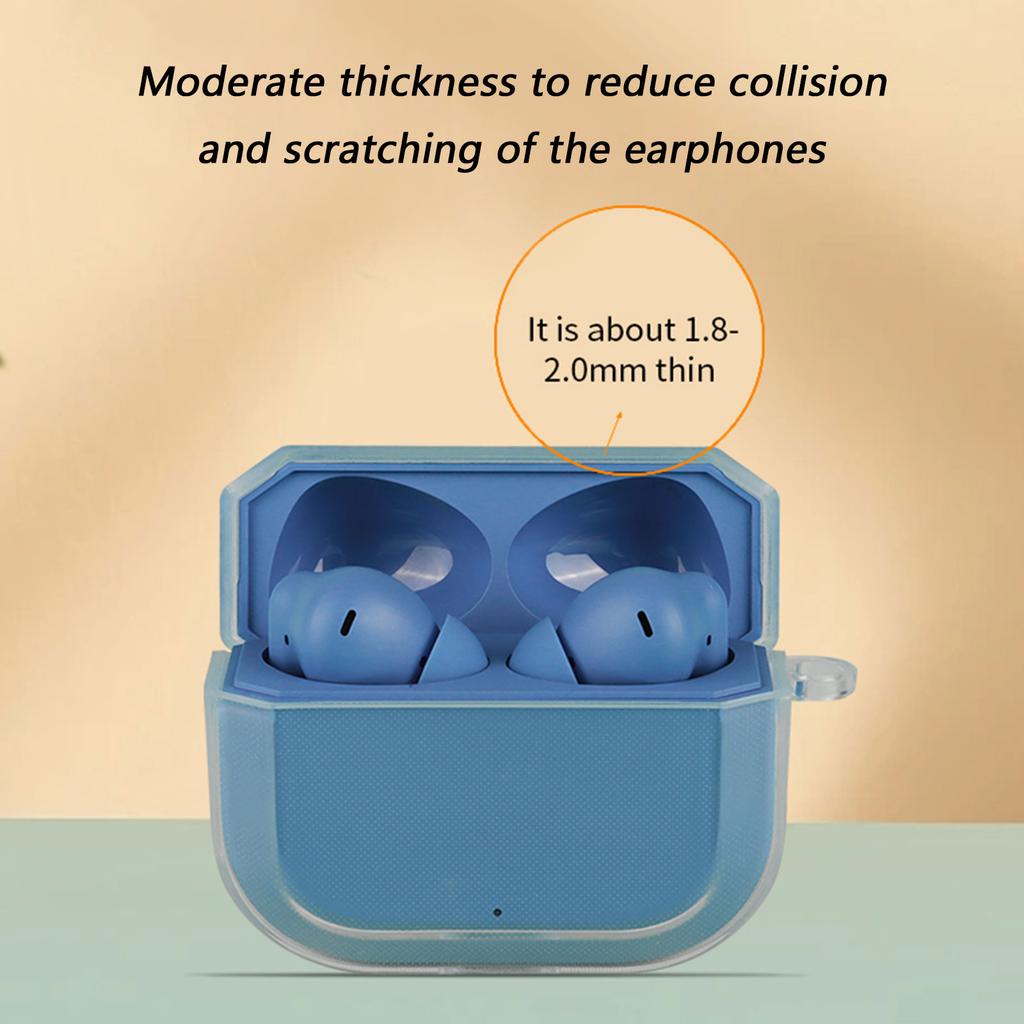 Earbud Skin Soft TPU Housing Case Dustproof Guard Shock Absorption Protective Cover Damage Prevention Sleeve for Buds 3V