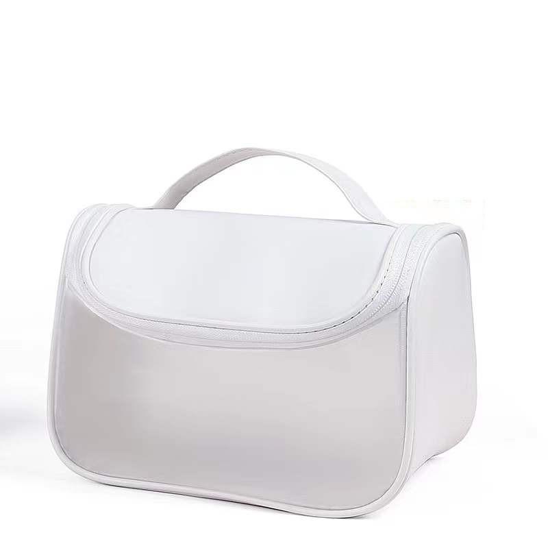 Travel Makeup Bag - High-End Waterproof, Multi-functional, Large Capacity, Transparent with Logo Print