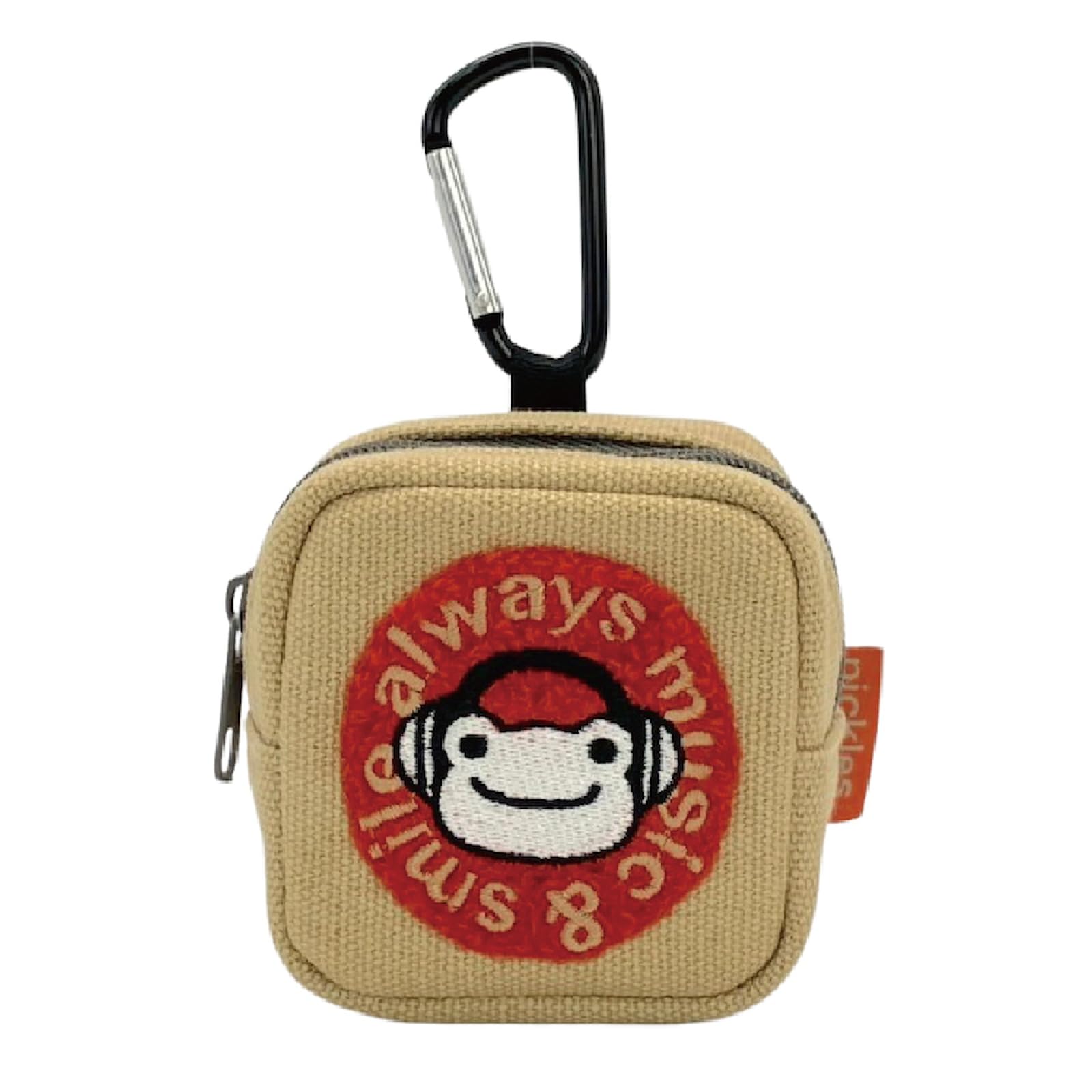 

Nakajima Corporation Pickles the Frog Carabiner Mini Pouch H7 x x D4cm always music 212870-25 W6.5