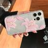 Ins Style Transparentes Blumenmuster Handyhülle iphone 14 pro max Für iPhone 16 15 14 13 12 11 Pro Max Hülle