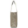 Chloe Woody Medium Tote Beige and CHC22AS383I26 A4 Size Compatible Bag, Navy, Women's, 91J, [Used]