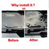 For BYD Equation Leopard Titanium Super 3 2025 2026 ABS Black Rear Trunk Window Windshield Rain Wiper Trim Styling Accessories
