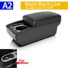 For peugeot 207 armrest box For peugeot 207 Car Armrest box Central Storage box Interior Dedicated Retrofit Car Accessories