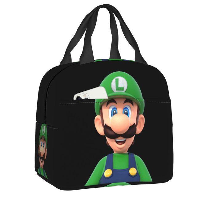 Mario Super Mario Lunch Bag Elementary School Student Insulated Lunch Box Handheld Meal Bag Ice Pack