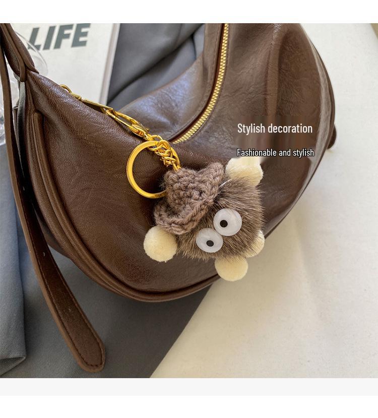 2023 Trendy Retro Women's Handbags: Versatile Crossbody, Shoulder, and Underarm Dumpling Bag