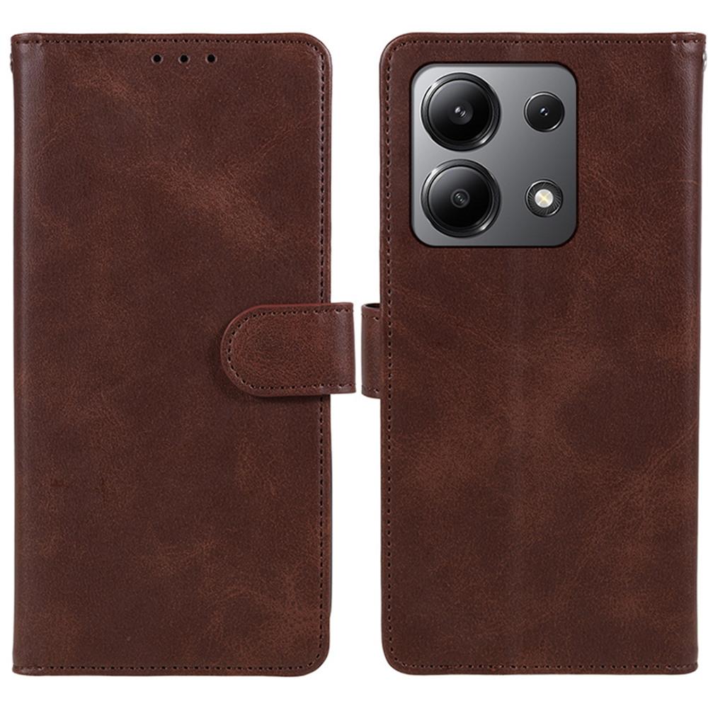 For Xiaomi Redmi Note 13 4G Case PU Leather Protective Card Holder Phone Cover