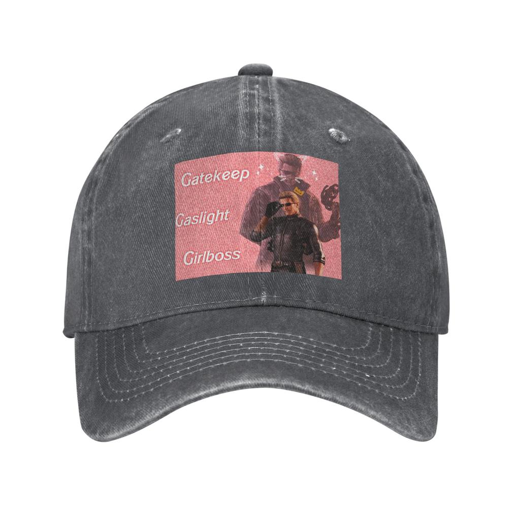 Unisex Baseball Hats Albert Wesker Denim Fabric Outdoor Baseball Caps Hip Hop Cap Casquette