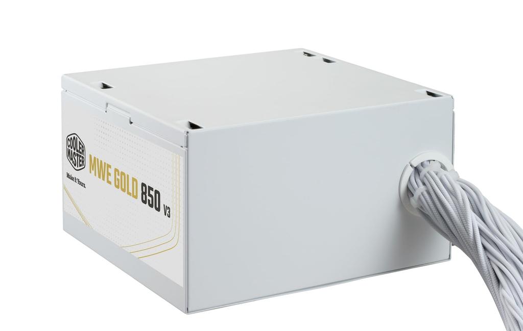 Cooler Master MWE Gold 850 V3 ATX White PC Power Supply Unit 850W PS1566 3.1 Non-Modular MPE-8506-ACAG-GJP