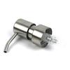 Erogatore di Sapone Liquido Schiumogeno in Acciaio Inossidabile Pompa Erogatrice Ugello Flacone Testa a Pressione