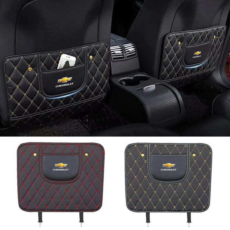 Car Interior Leather Storage Anti Dirt and Anti Wear Pads Scratch Mat For Chevrolet Colorado Cruze Spark Captiva Malibu Aveo RZ4