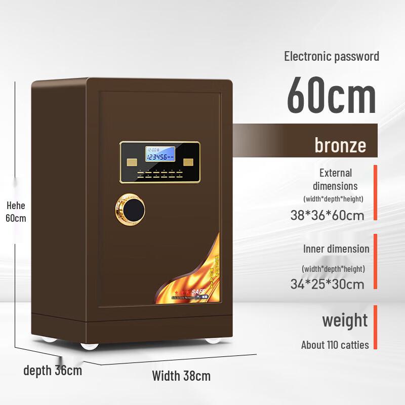 Xintai Heavy-Duty Fireproof Waterproof Fingerprint Safe