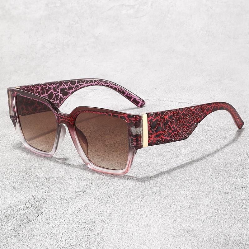 New splicing color fashion sunglasses personality trend Internet celebrity street shot sunglasses box sunglasses