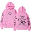 Rapper Lil Peep SUS BOY Hoodies Men Women Clothing Vintage Hip Hop Oversized Sweatshirt Casual Soft Cotton Sweatshirt Loose Cozy and Versatile
