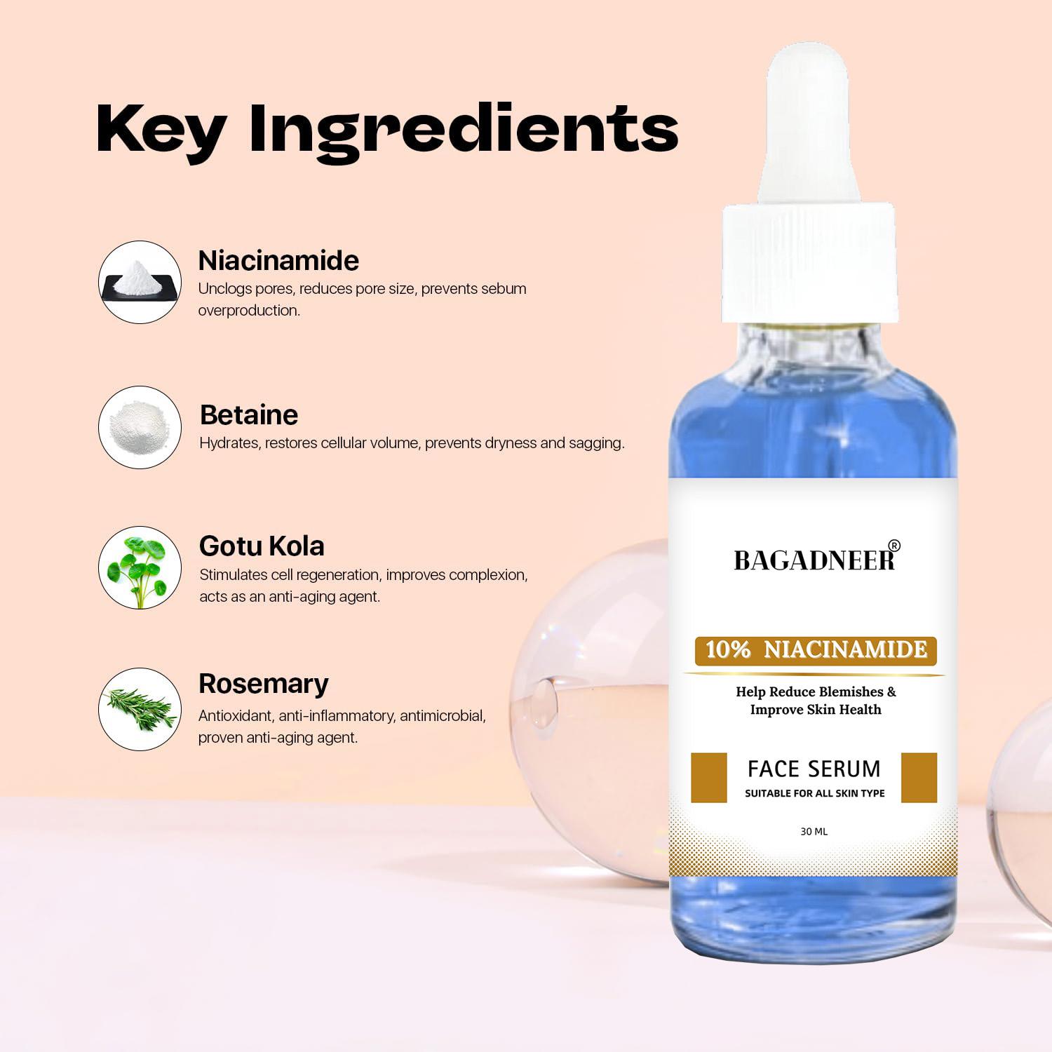 

Многофункциональная сыворотка для лица с ниацинамидом 30 мл 30 ml