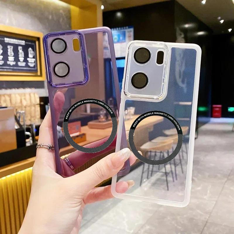 Luxury Simple Magnetic Clear Soft Slim Phone Case For Infinix Note 60 Pro 50 50X 50S 40 Pro Plus Shockproof Protector Back Cover