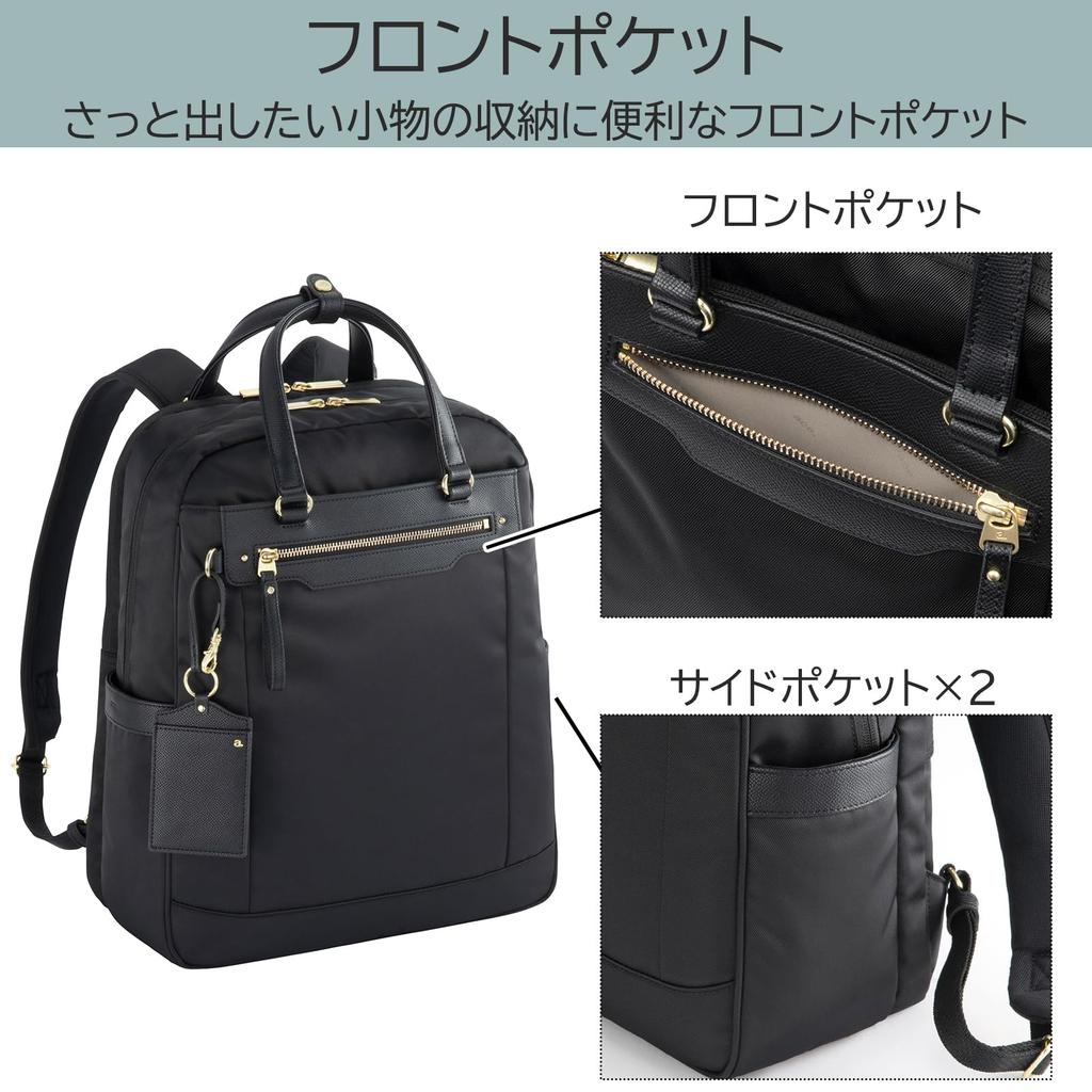 Ace Gene Vienna 3 Business Backpack, A4 Size, 14-inch PC Storage, No. 68705