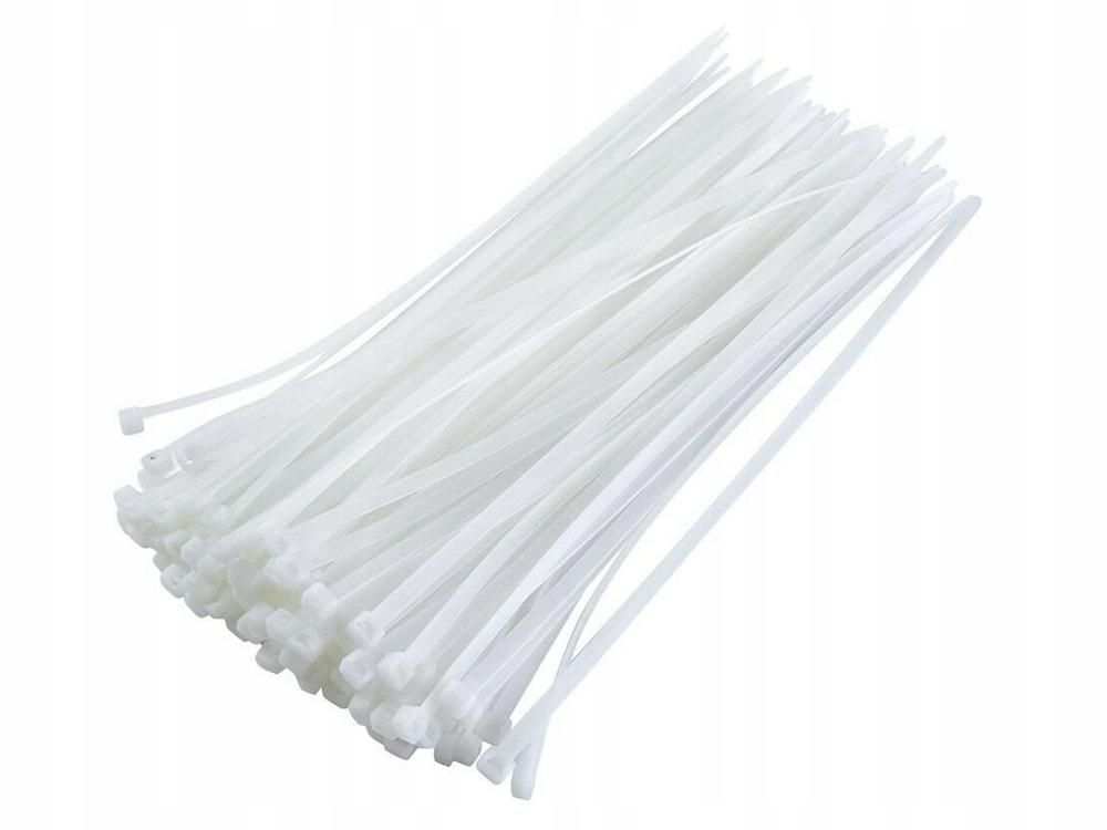 White Cable Ties 100 (500) Gab_A