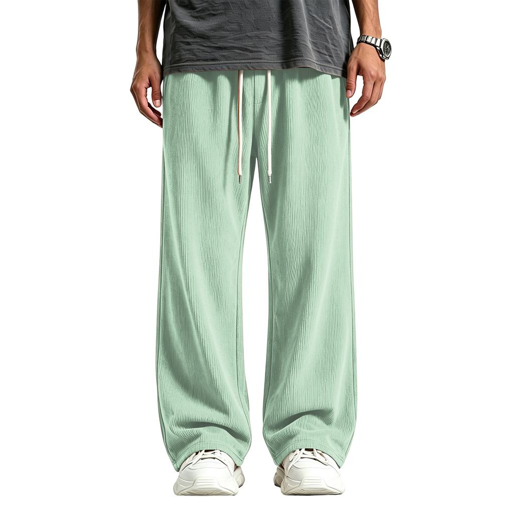 Herren Cordhose Lockere Passform Weiter Beinschnitt Lässig Street Bequem Hose