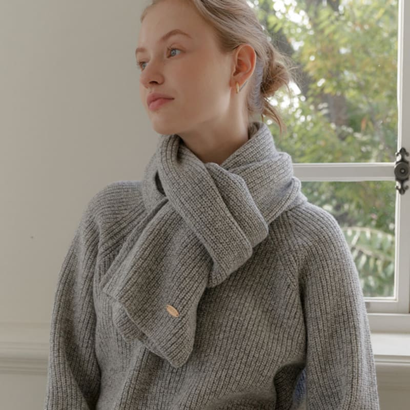 YUPPE MIX WOOL STRICKSCHAL (2 Farben)