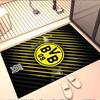 Borussia Dortmund Print Rug, Washable Floor Carpet, For Entryway Dorm Laundry Room Office Study, Home Decor Birthday Christmas Gift