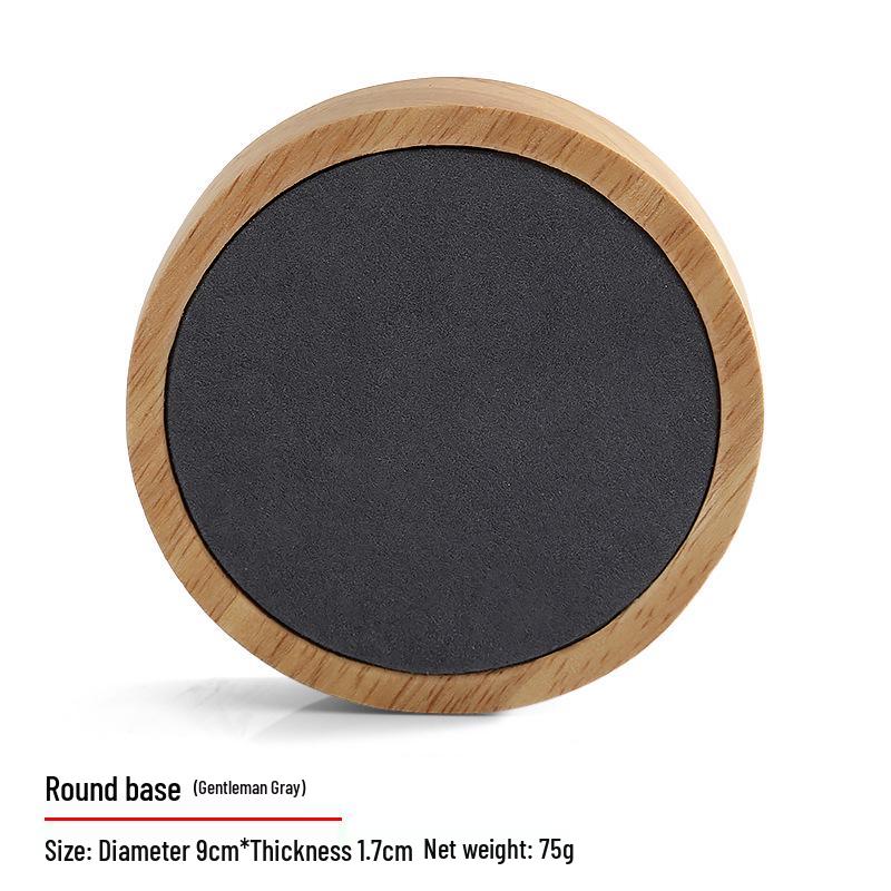 Solid Wood Jewelry Display Stand for Earrings, Rings, and Necklaces with Jade Tray