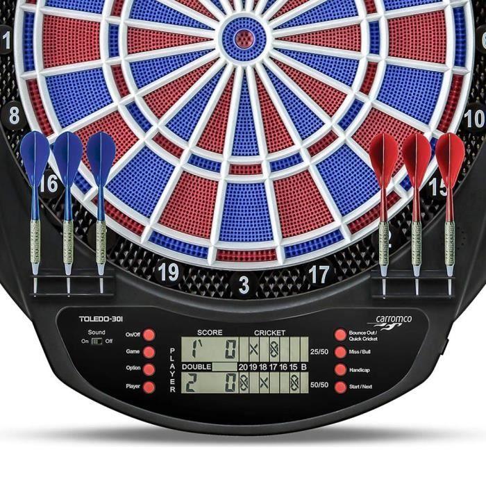 Jeu Fléchettes Électronique Electronics Carromco 301 92019 Toledo.