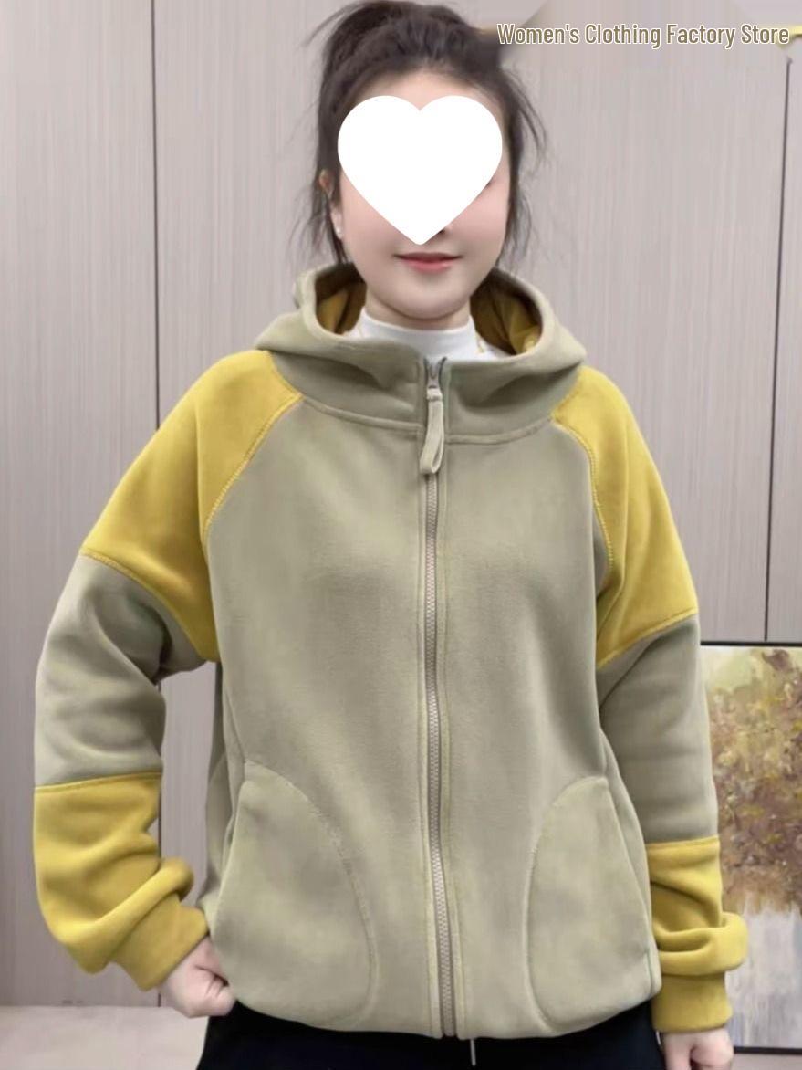 

Women s 240 Particle Velvet Hoodie - Australian Composite Velvet 2XL (recommended for 120-130 jin) фиолетовый