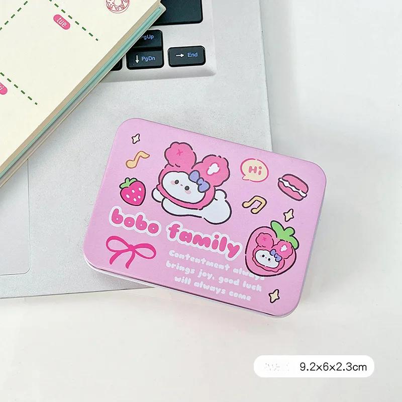 Pudełko z kreskówek z blachy, słodkie cukierki z blachy, pudełko do przechowywania biżuterii, kreatywne pudełko na prezent, pudełko na cukierki