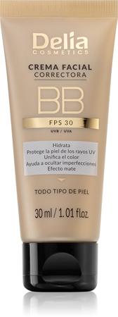 

Delia Cosmetics Tinted BB Face Cream SPF 30 TU прозрачный
