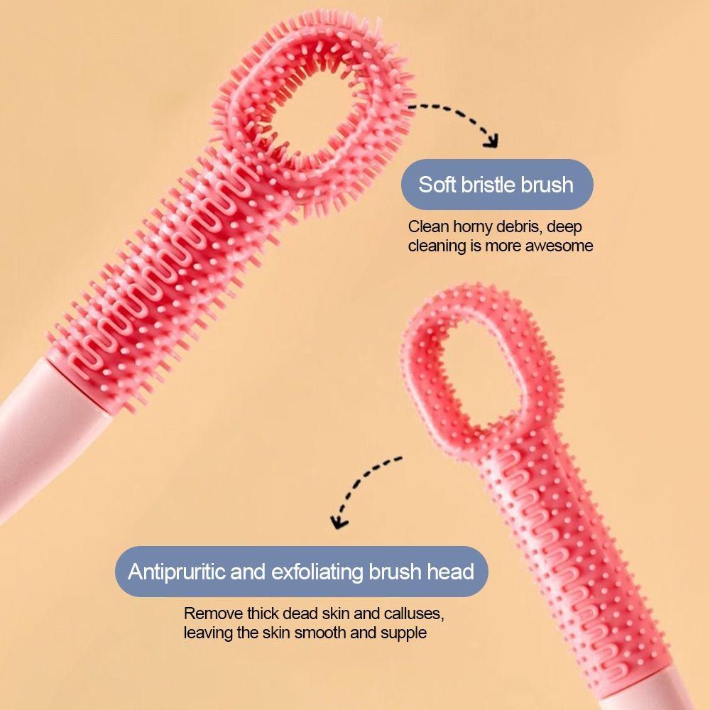 Perie Exfoliantă pentru Picioare, Perie pentru Curățarea Spațiului dintre Degete, Perie pentru Exfolierea Pielii Moarte, Instrument pentru Îngrijirea Picioarelor