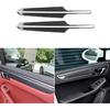 Real Premium Carbon Fiber Car Center Console Gear Shifter Electronic Handbrake Panel Cover Trim Soft Sticker Set Compatible with Porsche Macan