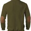European Style Mens Knitwear Long Sleeve Patchwork Pullover Sweater Lapel Collar Casual Zipper Knitted Sweaters