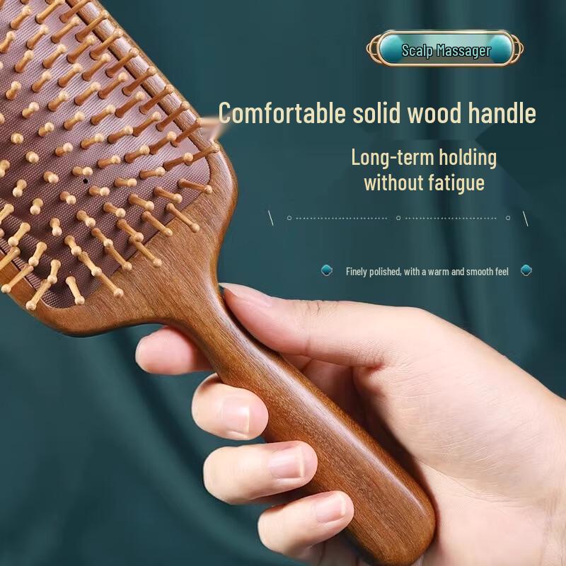 Hakkai Bird Sandalwood Air Cushion Massage Comb