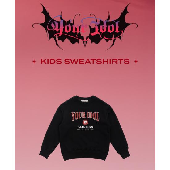 KPop Demon Hunters Kids Sweatshirt "Your Idol" Character Graphic Pullover Crewneck for Children