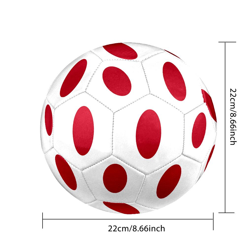 1pc 2026 Classic Flag Soccer Ball Size 5, Machine-stitched, Suitable for Practice Matches/tournament Training Sports, Lightweight and Durable. C7017