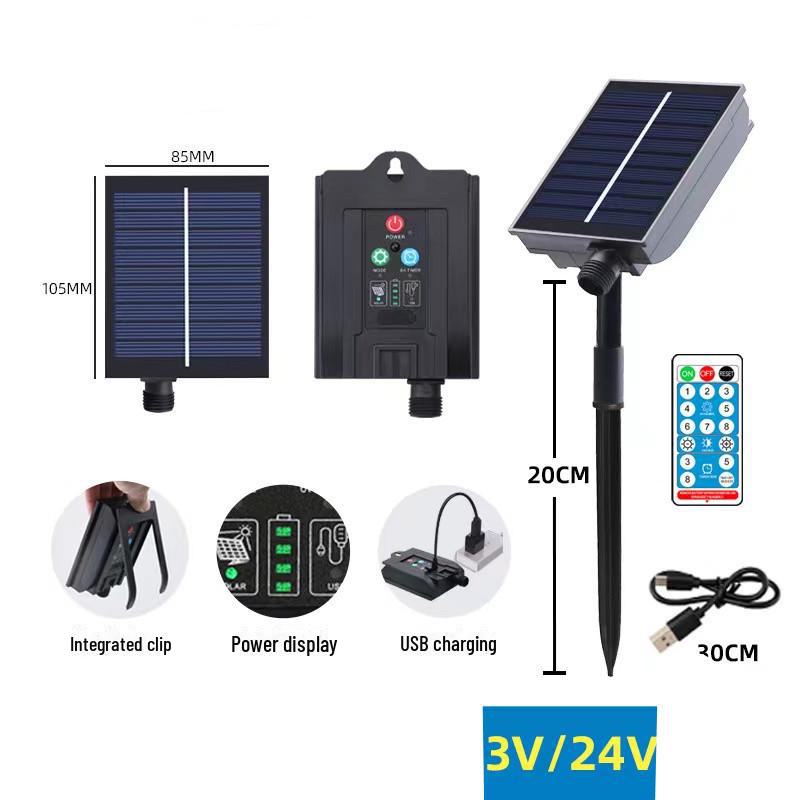 

Solar-Powered Outdoor Remote Controller