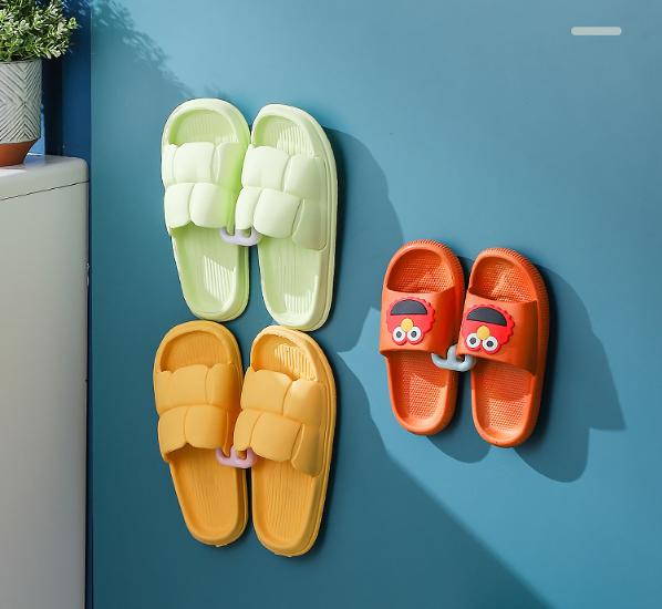 

Bathroom Mop, Non Perforated Wall Mounted Shoe Rack, Bathroom Shoe Rack One Size белый