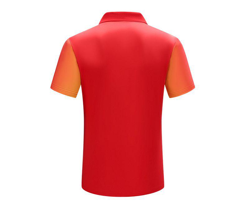 Unisex Quick-Dry Badminton & Table Tennis Set: Breathable Lapel Short-Sleeve T-shirt, Sweat-Absorbent Sports Uniform for Men & Women