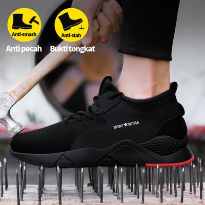 Scarpe da lavoro da costruzione nuove di zecca, comode, antiscivolo, antiperforazione, scarpe da sicurezza da trekking da uomo