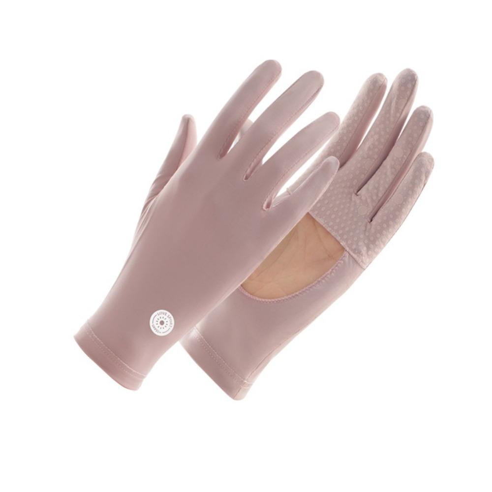 Highly Elastic Sunscreen Gloves Touch Screen Driving Mittens New Flip Finger Gloves Women Men
