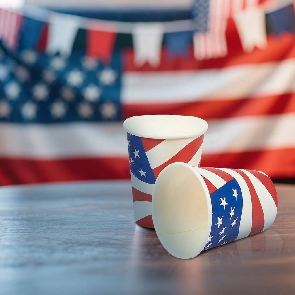 Independence Day Theme Party Disposable Paper Cups