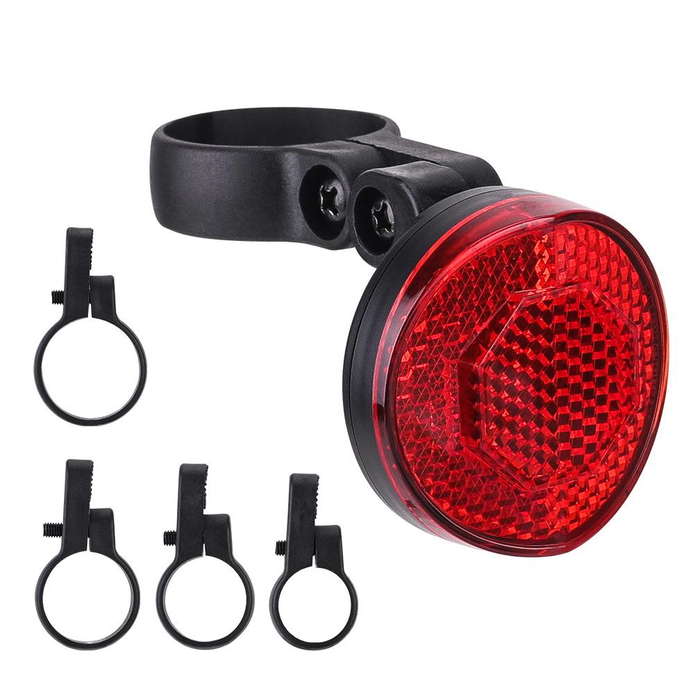 

Bike Reflector Tail Light Anti-Theft Cycling Locator Tracker Night Light Positioning Bike Accessories for AirTag красный