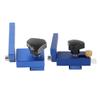 Aluminum Alloy T Track Stop Tool Fence Limit Aluminum Alloy Standard T Track Stop Tool Corrosion Resistant for Carpenter