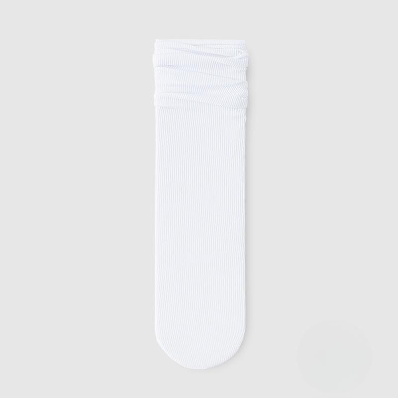 Ladies Summer Thin Style Yuezi Ice Silk In The Tube Pile Socks