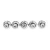 5Pcs/Set 6mm Aluminum Alloy Universal Licecse Plate Frame Motorcycle Screw Bolt